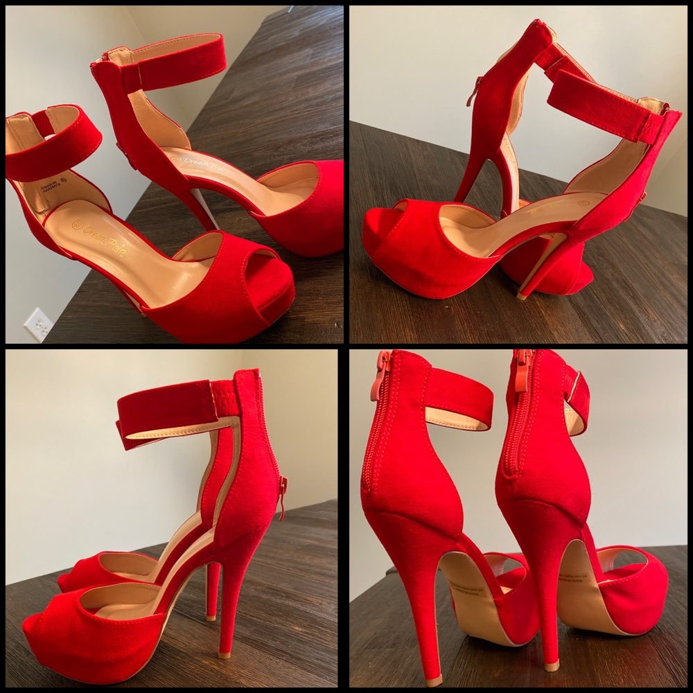 DREAM PAIRS Women's High Heel Plaform Dress Pump Shoes